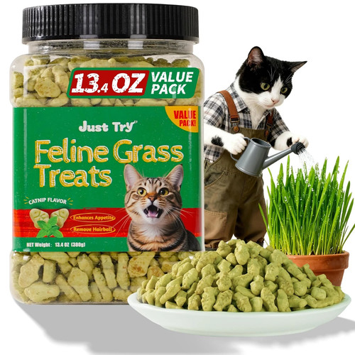 Cat grass treats - oz,