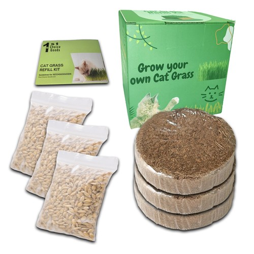 Cat grass refill - cat,